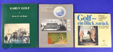 Interesting Collection of Kolf and Other Golf Books one signed by David Stirk (3) to incl Dutch Kolf