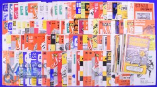 1960s Speedway Programmes. To include Newcastle, Coatbridge, Rye House, Belle Vue, West Ham,