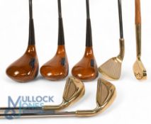 Full Set of Limited Edition QE2 'Swilken St Andrews' Special Golf Clubs - 3 wood to sand wedge, 1, 3