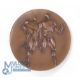 1966 European Championships Participation Medal, Bronze medal issued to all Athletes 55mm in - Image 2 of 2