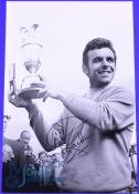 1969 Tony Jacklin Open Golf Champion signed b&w photograph - played at Royal Lytham with Jacklin