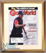 2005 Tiger Woods signed 'Golf World' Magazine Front Cover - issue dated 28 January 2005 following