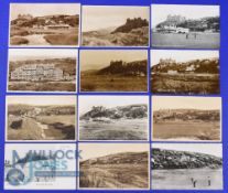 Interesting selection of various Harlech (Royal St Davids) b&w postcards from the early 1900s