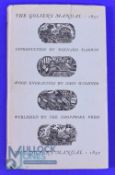 The Golfer's Manual. Being an Historical and Descriptive Account of the National Game of Scotland by