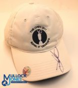 Autograph - signed Darren Clarke (Winner) 2011 Open Golf Royal St George's Cap - signed to the