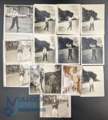 Charles Buchan Former Footballer and Golf Correspondent, golf photographs, a collection of