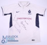 Signed Middlesex CCC Cricket Shirt. Sponsors Chestertons (M) short sleeves signed by Rob Franks