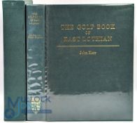 The Golf Book of East Lothian John Kerr limited edition, 121/500, a 11987 Spa edition, signed by
