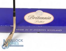 Replica Britannia Limited Edition flanged sole offset Putter - crafted from one of the propellors