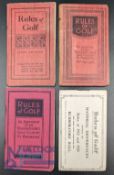 Rules of Golf: As Approved by The Royal & Ancient Golf Club of St Andrews 1913, 1920, 1933 with