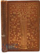 1895 Half Hours with an Old Golfer 1895 Calamo Currenet, first edition, in the original gilt