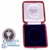 1913 Henley Regatta Thames Challenge Cup Prize Medal. The Thames Challenge Cup is a rowing event for