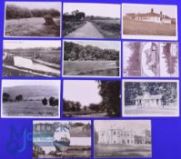 Interesting collection of early 20th-century English Golfing Links postcards (11) to include