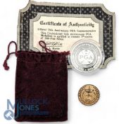 PGA 75th Anniversary .999 Solid Silver Token, a 1 3/4 ounces, in original plastic case with