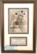 Australia v West Indies Photograph. Original press photograph played at Woolloongabba Brisbane 9th