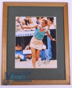 Tennis - Evonne Goolagong Cawley Autographed Photograph. Evonne Fay Goolagong Cawley AC MBE (née