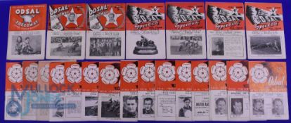 Speedway Programmes. 1947-1956 Odsal Speedway Bradford to include 1947 x1, 1948 x2, 1949 x2, 1950