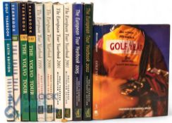 European Tour Golf Yearbooks: a collection to include Volvo yearbooks, 1988 x2 1990, 1994,