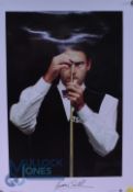 Snooker Autographed Print. Signed Photograph by Ronnie O'Sullivan in Action 2001 World's fastest