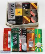 25x Boxed Golf Balls: to include makers of Strata, Penfold, Titleist, Dunlop 500, Maxfli,