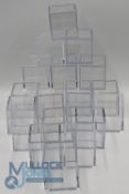 20 Acrylic golf ball display box cubes: 5cm boxes in good used condition