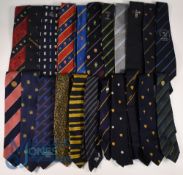 Cricket Ties - consisting of various Clubs and Events to include 2001 Ashes, 1975 West Indies Tour