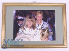 Tennis - Boris Becker and Steffi Graff Autographed Photographs. Boris Franz Becker (born 22 November