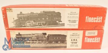 Wills Finecast white metal 4mm OO Kit GWR Star 4051 4-6-0 Loco Train Body Kit. Designed to take