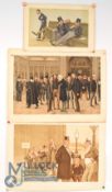 Original Early Politics Vanity Fair Prints. Featuring prints The fourth Party, 39 x 26cm together