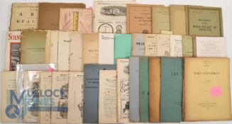 Science: large archive of printed pamphlets -19th-20th c covering a wide range of scientific