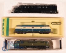 N Gauge Locomotives. Minitrix 2079 Wrenn 205 31 Class, Con-Cor 2007 (3)
