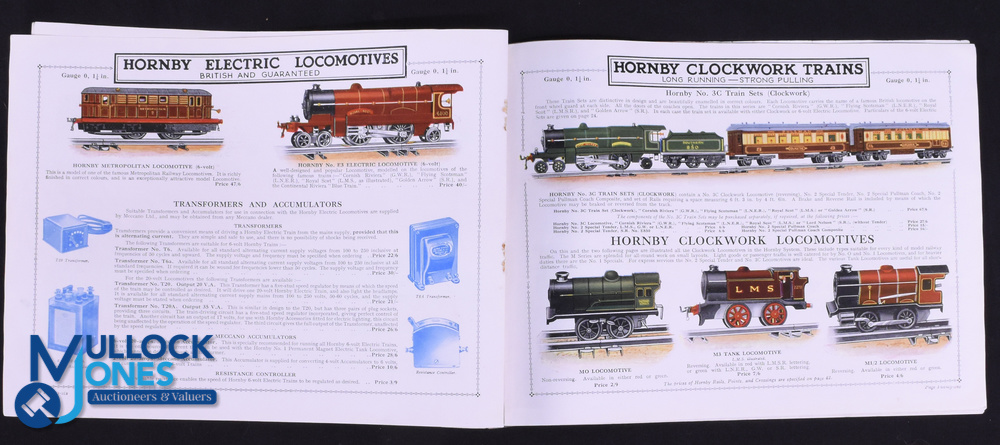 Model Railway Catalogues (4) to include: American Flyer Trains 1936 - A large impressive 42 page - Image 3 of 3