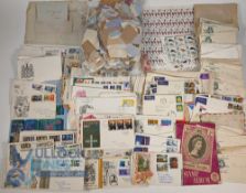 Postage Stamps and Postal History. To include FDC, Stamps, 2 full sheets of 1966 England Winners