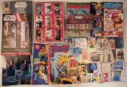 Collector Cards Stickers: a mixed lot to include a Disney Star Wars Topps - The Force Awakens x207