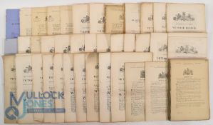 Victorian Parliament Acts Table of the Statues: a mixed lot to cover water, land, poor law, mining