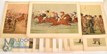 Original Horse Racing Vanity Fair Prints. 1882 to 1900 featuring prints The Demon, Morny, Fred Webb,
