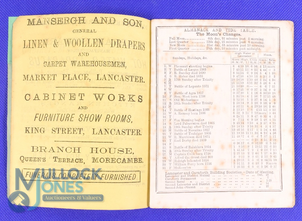 Milner's Railway Guide and Stage Coach and Steam Boat Information for North Lancastershire and The - Image 2 of 2