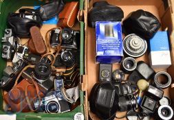 Collection Photography Cameras. All film 35mm vintage cameras and accessories to include Nikon EM,