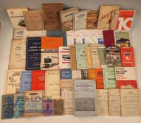 Large collection of Bus Railway Transport Timetable Booklets: British Rail, LNER, LMS, GNER,