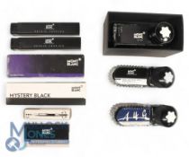 Mont Blanc Accessories - To include Fountain Pen Converter, 5 Blue Ink Cartridges, Amethyst Purple