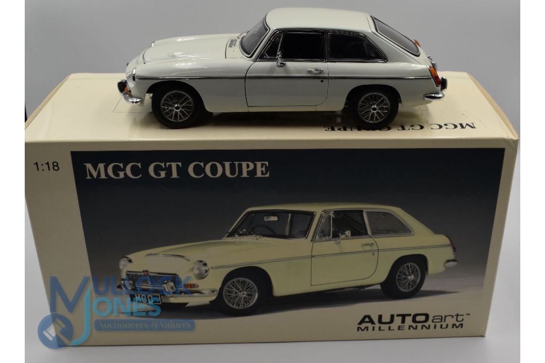 Auto Art Millennium 1:18 MGC GT Coupe - Detailed scale model for adult collector's mint condition in - Image 1 of 2