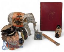 Mixed Collectables: to include a Winston Churchill Royal Doulton Toby Jug - 11cm tall, a Royal