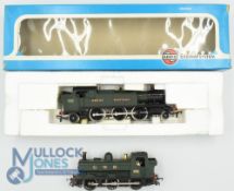 OO Gauge Model Railway - Hornby 8751 GWR Locomotive boxed, Dock Authority shunter, crane (please