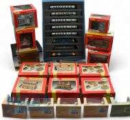 N Gauge Model Railway Layout - Mounted on base board with legs 120 x 60cm complete ready to go to