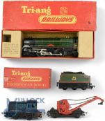 OO Gauge Model Railway - Triang 46201 Princess Elizabeth with Tender Locomotive together with Airfix