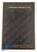 1920 Wolverhampton Corporation Act Regarding Omibuses and Tramway work, a 27-page bound act with