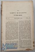 The Ladies Magazine 1821: Vol II New Series, complete January to December, with engravings.