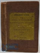 Railway Guide from London to Birmingham Manchester and Liverpool - published by George Jones c1839-