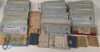 1920s-1930s Barclays Bank Limited Cheques, paying in slips, for Kings Norton Banks, a collection