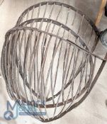 3x large Agricultural Famers Hay Feeders, wrought iron, assorted size,s the largest is 120cm x 120c,